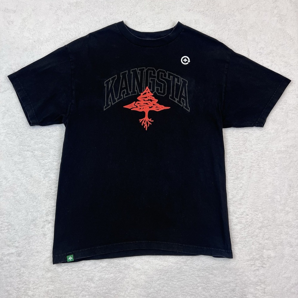 Lifted Research‎ Group LRG T-Shirt Size Large 47 Tee Black Skateboarding Kangsta